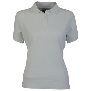 Absolute Apparel Womens/Ladies Elegant Fitted Polo / White